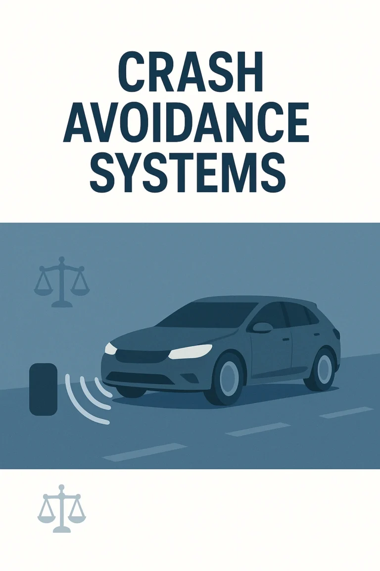 Crash avoidance systems