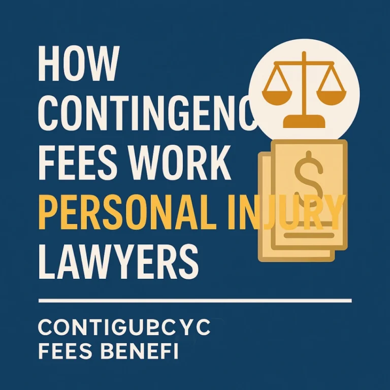 How Personal Injury Lawyers Get Paid