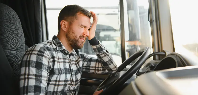Fatigued Truck Accident