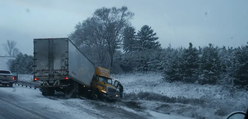 Jackknife Truck Accident
