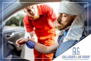 Passenger injury car accident 