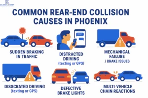 Common Scenarios in Phoenix Rear-End Crashes