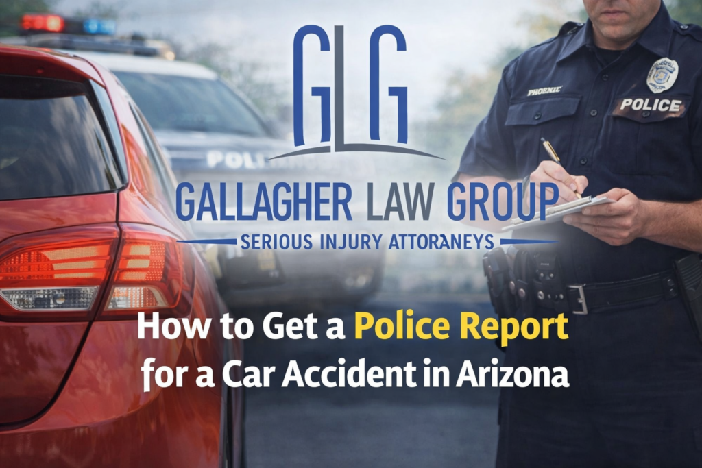 get a police accident report in arizona