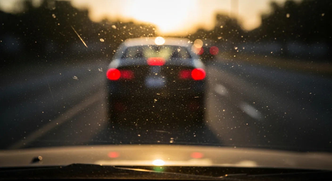 Sunlight and Glare Car Accident