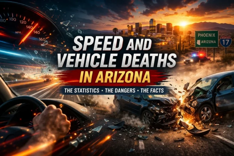 speed and vehicle deaths in az