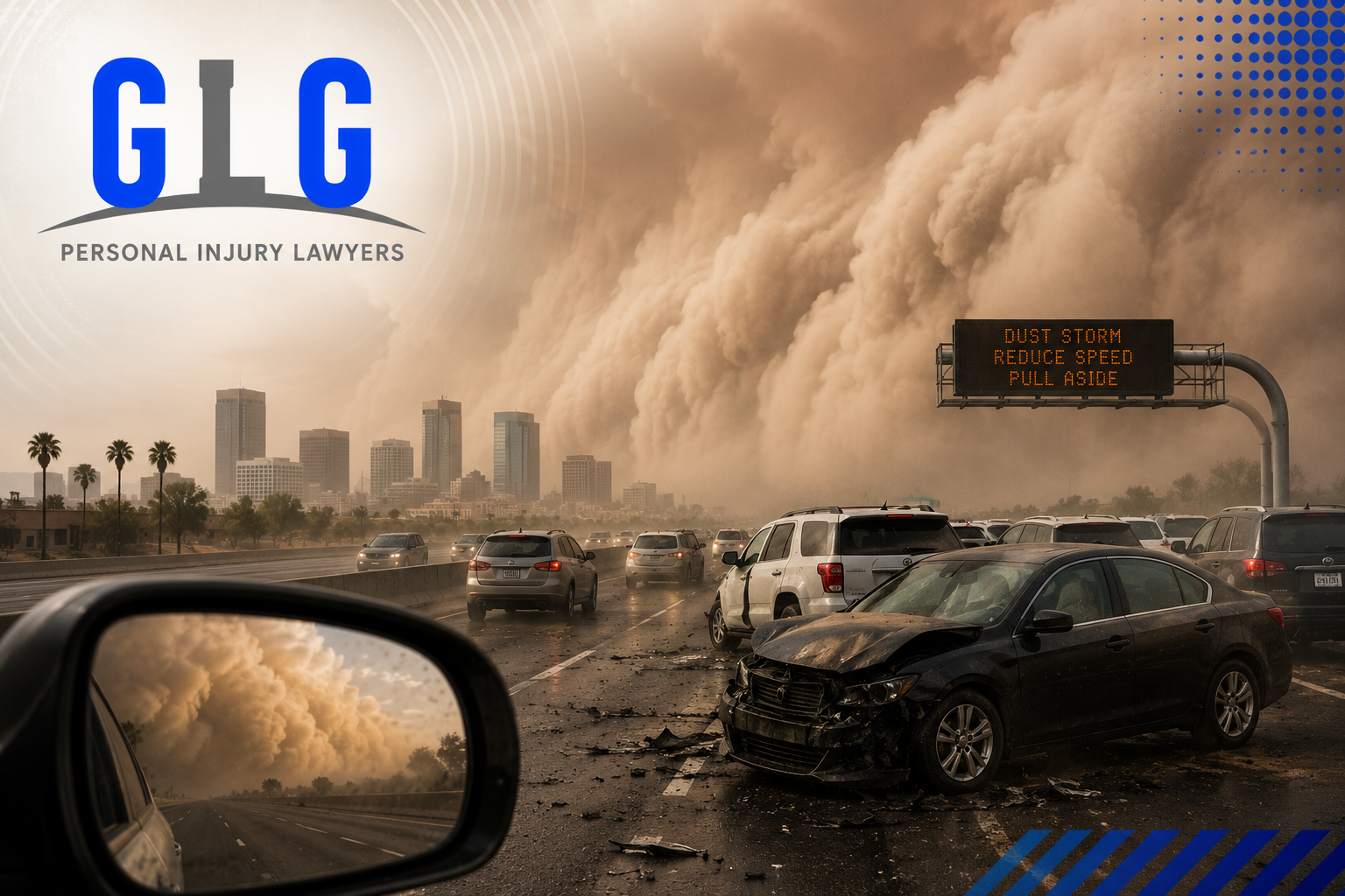 dust storm and Haboob car accidents in Phoenix