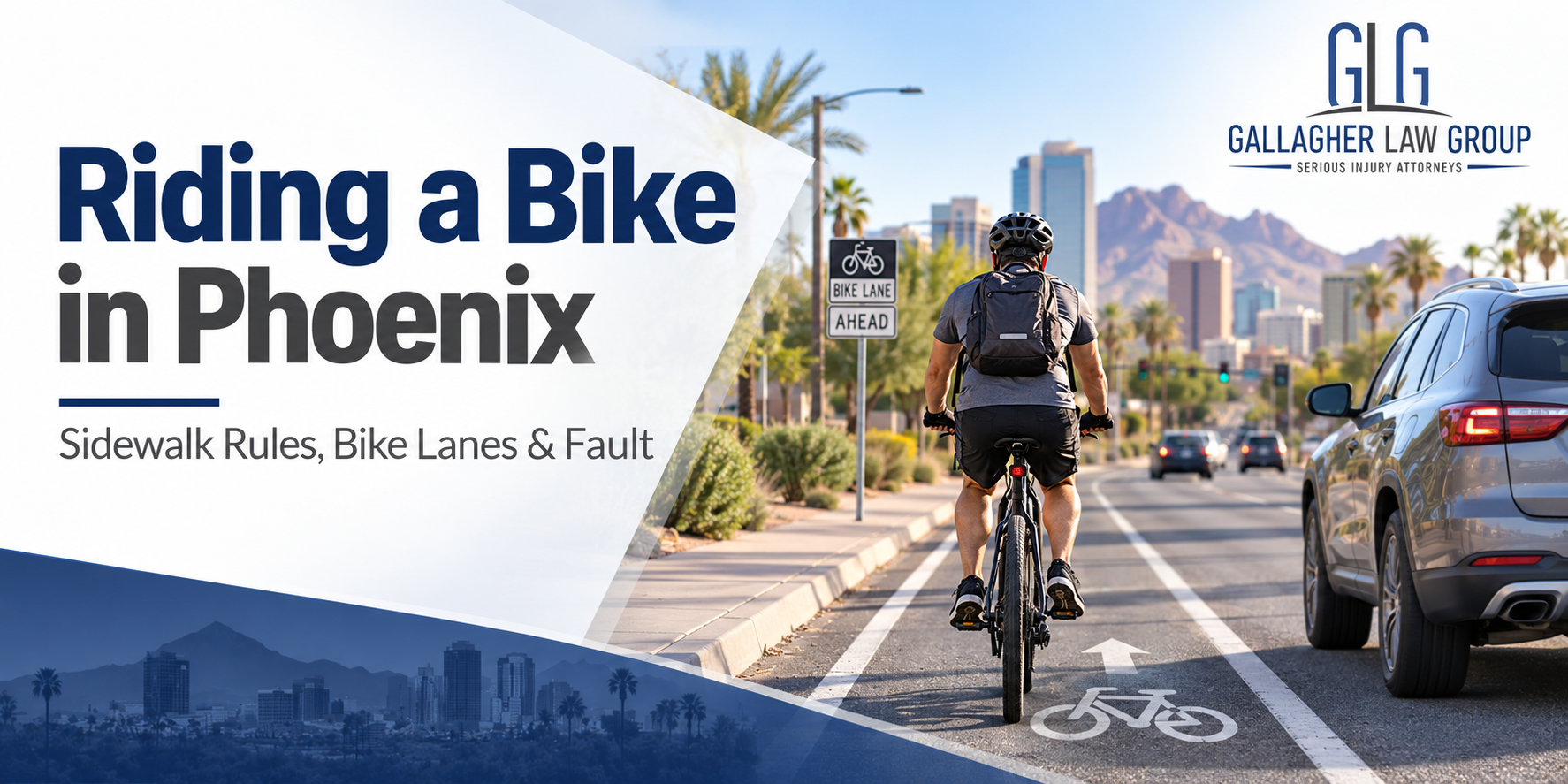 Riding a Bike in Phoenix