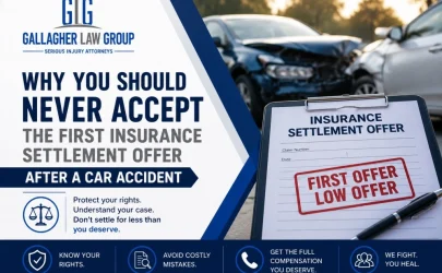 Why you should never accept the first insurance settlement offer after a car accident