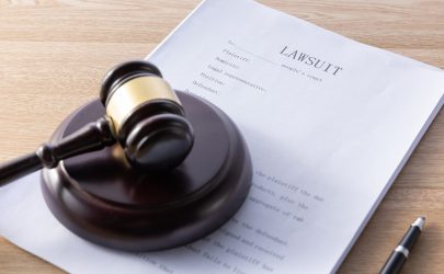 lawsuit paper