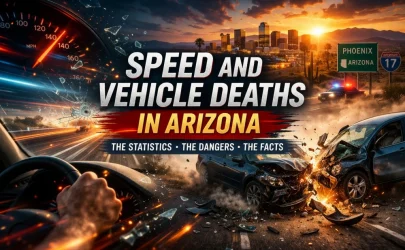 speed and vehicle deaths in az